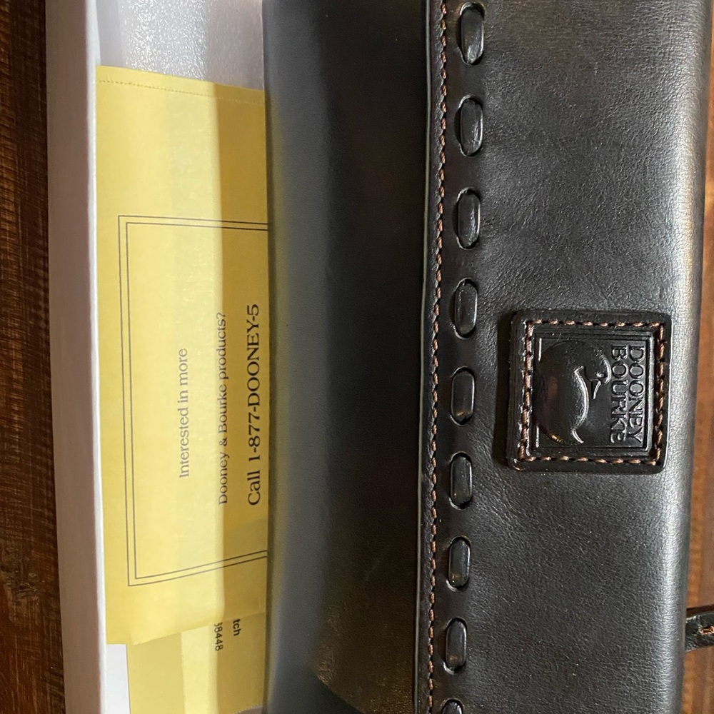 Dooney & Bourke Black Leather Wallet